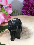 Picasso Stone Carved Elephant 62mm  #115