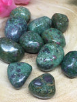 Ruby in Fuchsite Tumble Stones