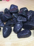 Purple Dalmatian Jasper Tumble Stones