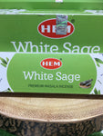 HEM White Sage Incense Sticks