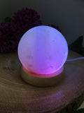 Himalayan Mini Sphere USB Salt Lamp (colour changing)
