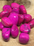 Howlite Pink Tumble Stones