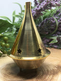 Brass Dhoop / Cone Burner - Large 9cm