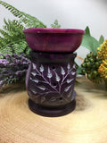 Purple Ganesh Oil Burner