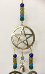 3 Pentacles with Brass Bells