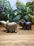 Triceratops Soapstone Carving