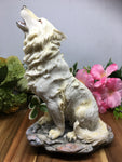 Howling Wolf Statue 20cm