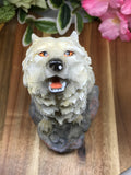 Howling Wolf Statue 20cm