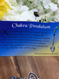 Triquetra Green Aventurine Chakra Pendulum