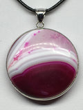 Pink Agate Pendant