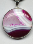 Pink Agate Pendant