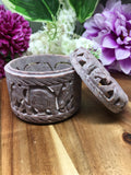 Soapstone Carved Trinket Boxes