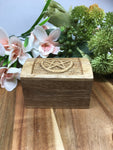 Small Wooden Pentagram Box