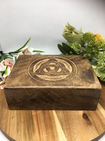 Wooden Triquetra Box