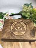 Wooden Triquetra Box