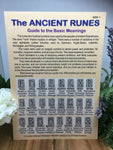 The Ancient Runes  (A5 chart)