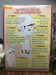 Headache & Sinus Relief with Acupressure  (A5 chart)
