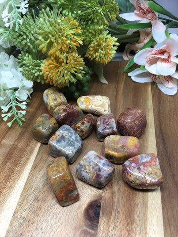 Crazy Lace Tumble Stones