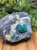 Sterling Silver Chrysocolla Necklace