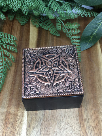Pentacle Copper Box 6cm x 3.75cm