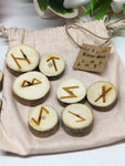 Wooden Rune Set