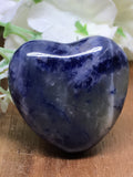 Sodalite Puff Heart # 405 - 30mm