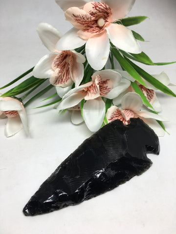 Black Obsidian Arrow Head