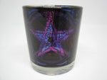 Pentacle Printed Glass Votive