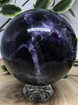 Purple Fluorite Sphere # 83 - 70mm