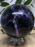 Purple Fluorite Sphere # 83 - 70mm