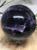 Purple Fluorite Sphere # 83 - 70mm