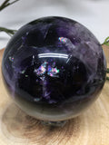 Purple Fluorite Sphere # 83 - 70mm