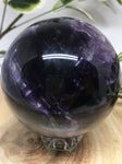 Purple Fluorite Sphere # 83 - 70mm