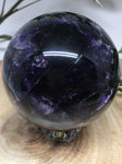 Purple Fluorite Sphere # 83 - 70mm