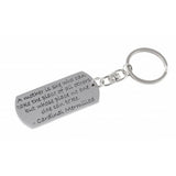 Mothers Quote Key Ring