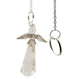 Clear Quartz Angel Pendulum