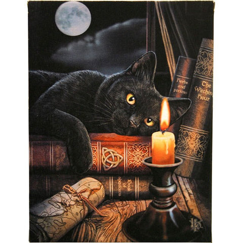 'Witching Hour' Canvas Plaque - Lisa Parker