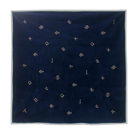 Zodiac Velvet Altar Cloth - 68cm x 80cm