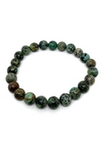 African Turquoise Bracelet - 8mm