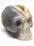 Agate Geode Skull # 159