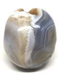 Agate Geode Skull # 159
