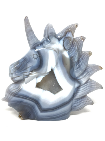 Agate Geode Unicorn #485