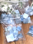 Aquamarine Small Cube Tumbles - 30 grams