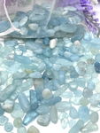 Aquamarine Crystal Chips - 50g