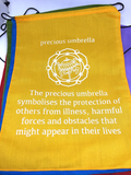 Tibetan 8 Auspicious Symbols Flag - Large