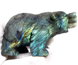 Labradorite Hairy Bear #358