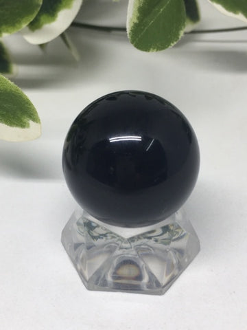 Black Obsidian Sphere - 30mm
