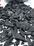 Black Agate Crystal Chips - 100g