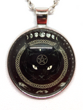 Witchy Black Cat Necklace