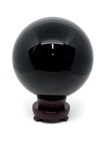 Black Obsidian Sphere #207 - 13cm